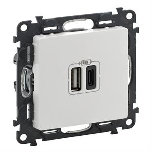 753106 TOM. 2 X USB A+C BRAN