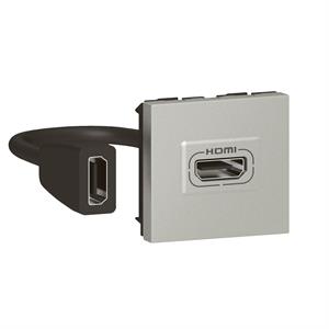 079279L MOSAIC HDMI PRE-CONECT 2M ALUM
