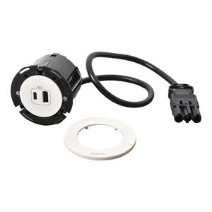 654730F DISQ60 USB A+C 0,5M BR