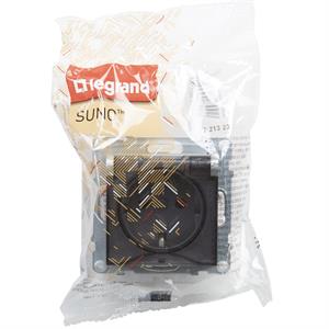 721323 2P+T SCHUKO IP44 ALUM