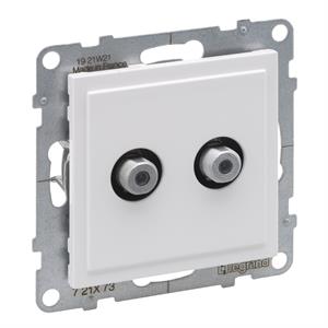 721173 2 X TV TIPO-F BRANCO