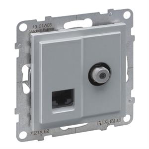 721362 TV-F + RJ45 C6 UTP AL
