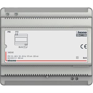346040 ALIMENTADOR A-V 2FIOS 6MOD.DIN