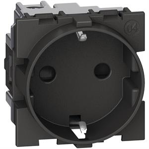 KG4141 LNOW TOMADA 2P+T SCHUKO PRETO