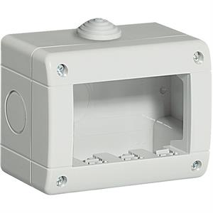24403 CAIXA SALIENTE IP40 - 3 MODULO