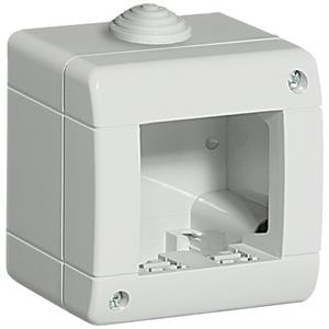 24402 CAIXA SALIENTE IP40 - 2 MODULO