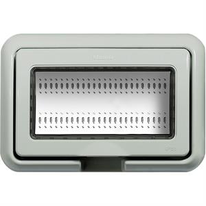 24604 QUADRO ESTANQ.IP55 4MD RAL7035