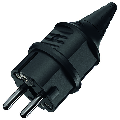 Plug SCHUKO, 16A2p+E, 230V, IP44