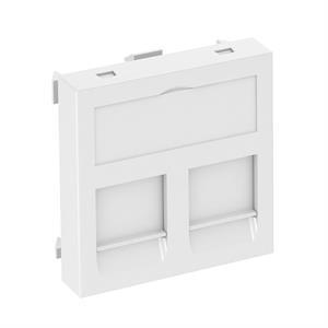 6119214 ESPELHO PLANO 2xRJ45 C