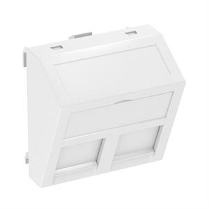 6119238 ESPELHO 45 2xRJ45 A BR