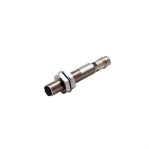 Sensor de proximidade, indutivo, corpo longo em latão M8, blindado, 3 mm, DC, 3 fios, PNP NO, IO-Link COM3, conector M8 de 3 pinos