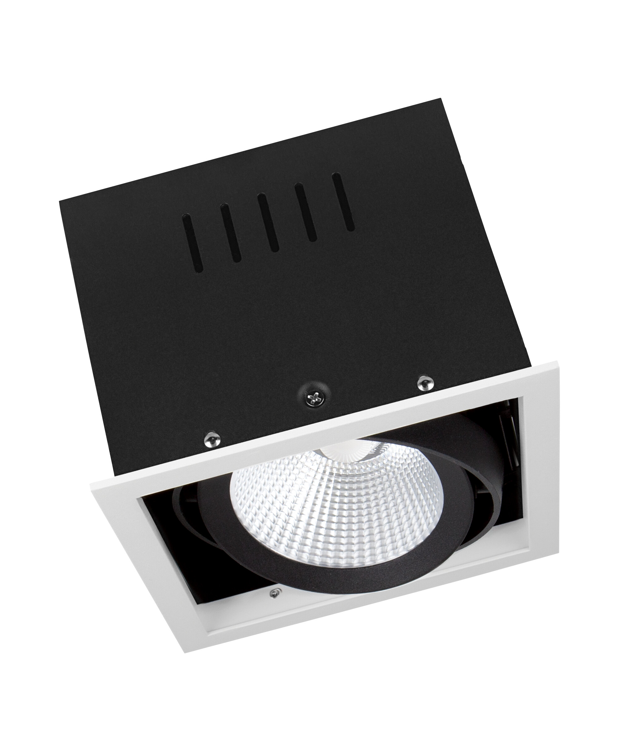 SPOT MULTI 1x30W 3000K FL WT/BK