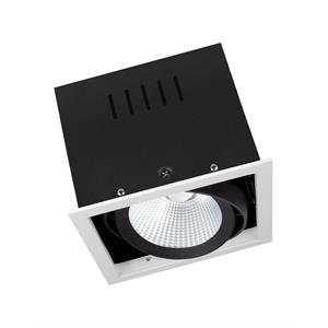 SPOT MULTI 1x30W 4000K FL WT/BK