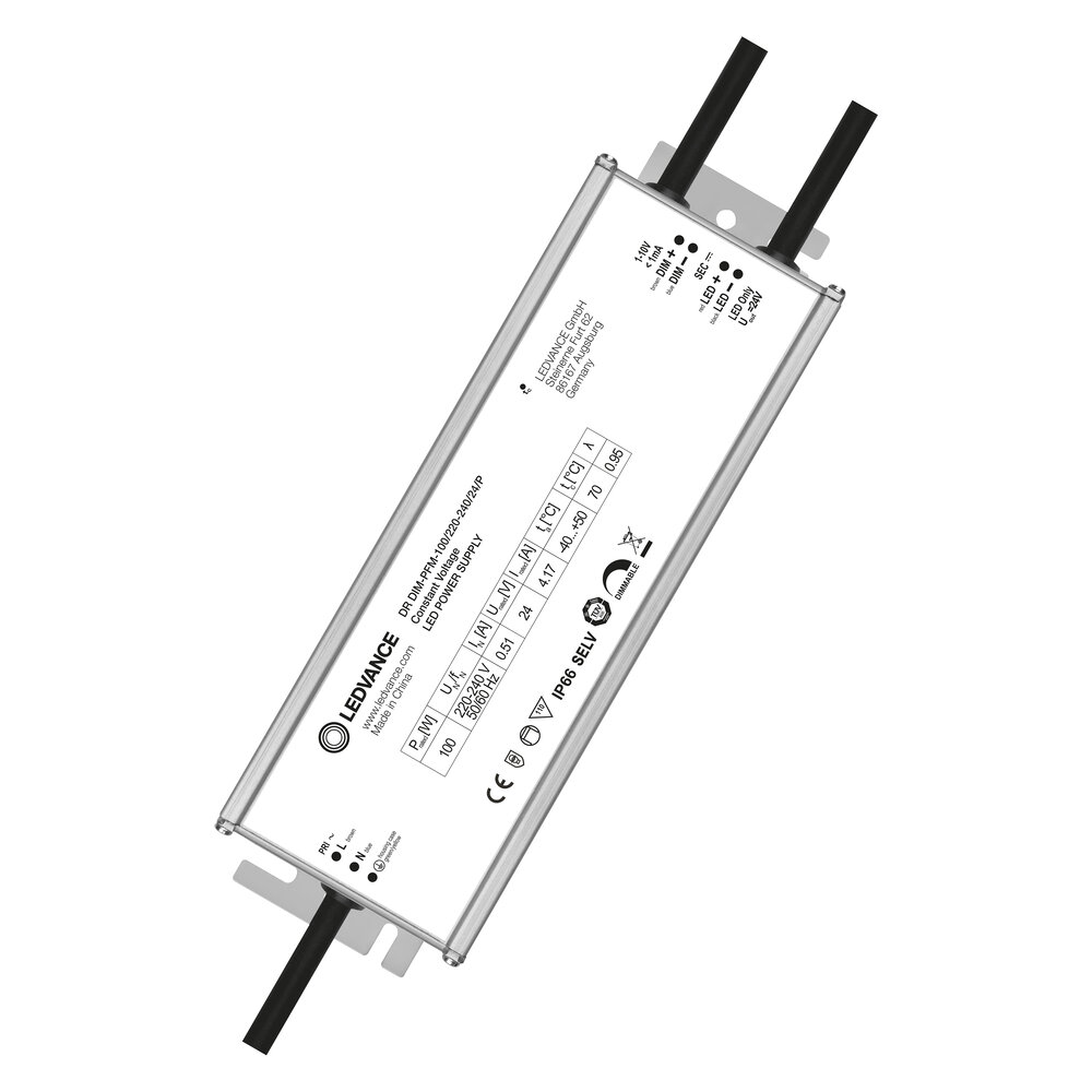 LED DRIVER 1-10 V DIM PERFORMANCE -100/220-240/24/P