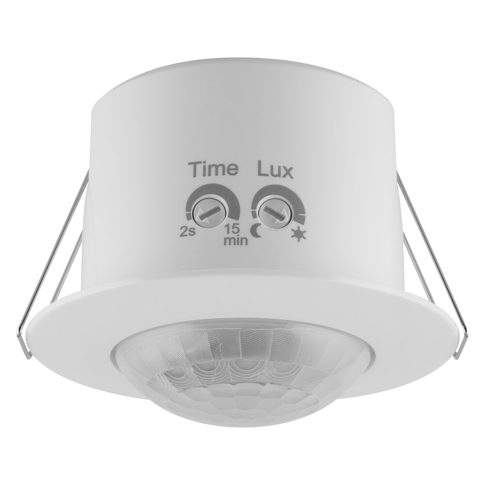 SENSOR CEILING FLUSH IP20 360DEG IP20 WT