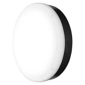 SURFACE BULKHEAD 300 ON/OFF 15W/4000K BK IP65