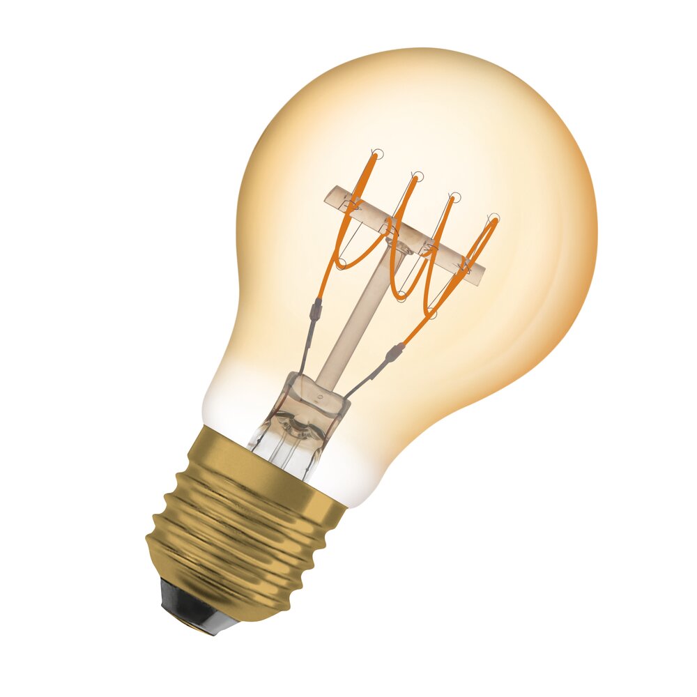 Vintage 1906 LED CLASSIC A,B,P SLIM FILAMENT DIMMABLE 4.8W 822 Gold E27