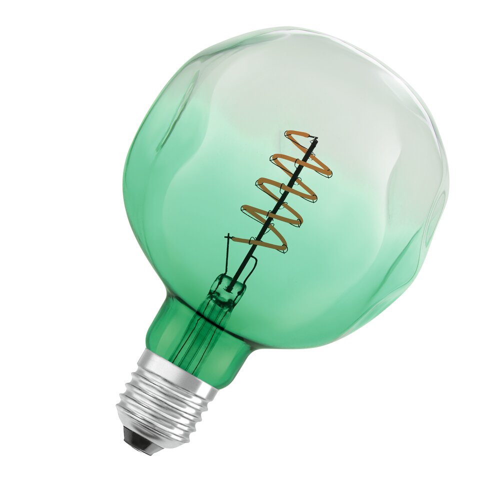 Vintage 1906 LED Big Special Shapes Dimmable 4.5W 816 Green E27