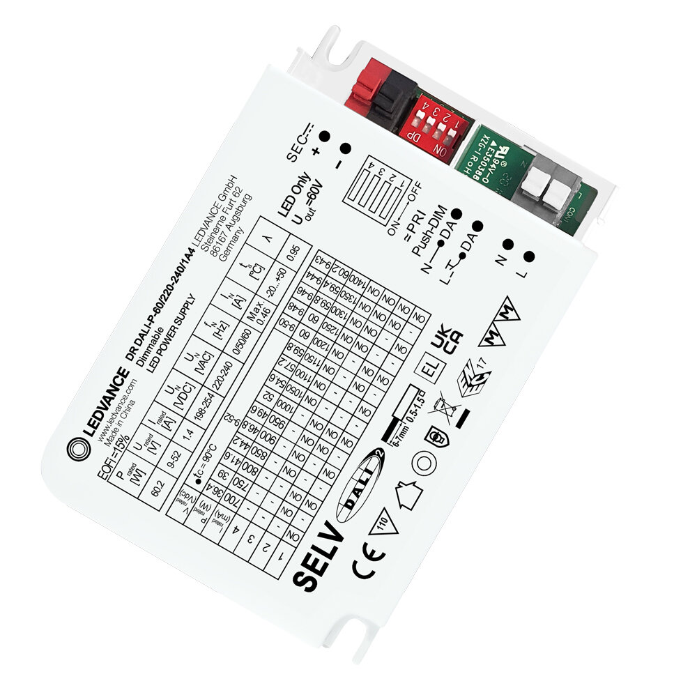 LED DRIVER DALI PERFORMANCE G2 -60/220-240/1A4