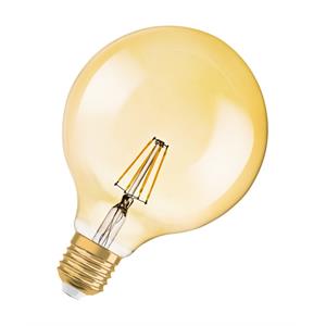 Vintage 1906 LED CLASSIC Globe Dimmable 6.5W 824 Gold E27