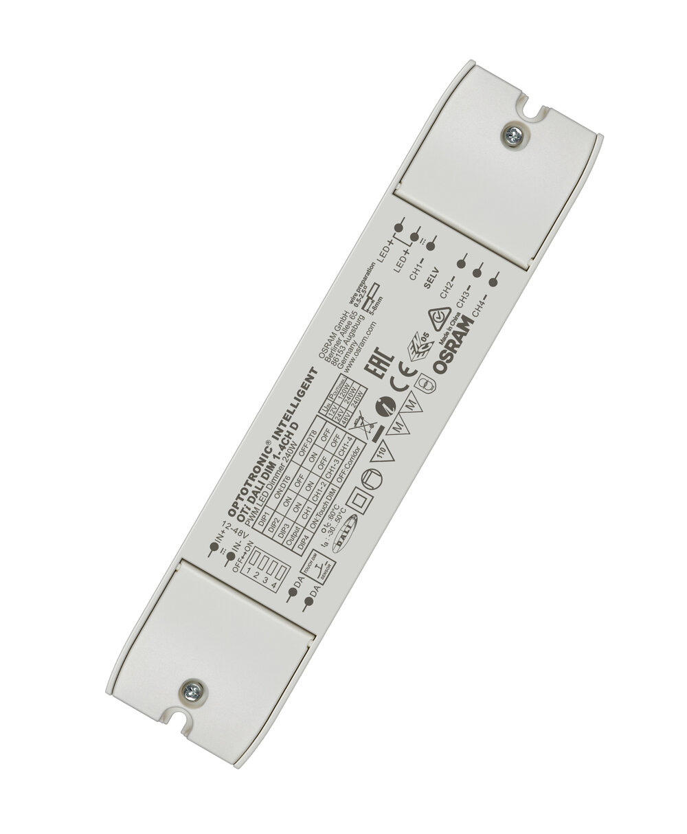 CV Dimmers with DALI 1-4CH D