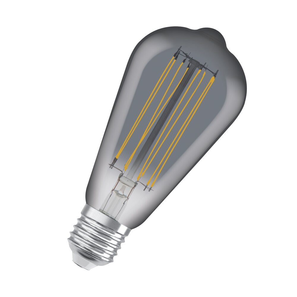 Vintage 1906 LED CLASSIC SLIM FILAMNET EDISON DIMMABLE 11W 818 Smoke E27