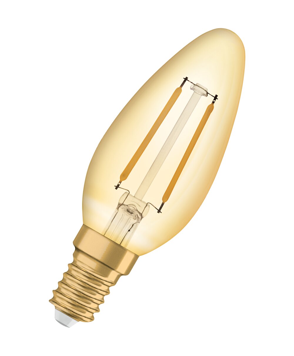 Vintage 1906® LED CLASSIC B 2.5W 824 Gold E14