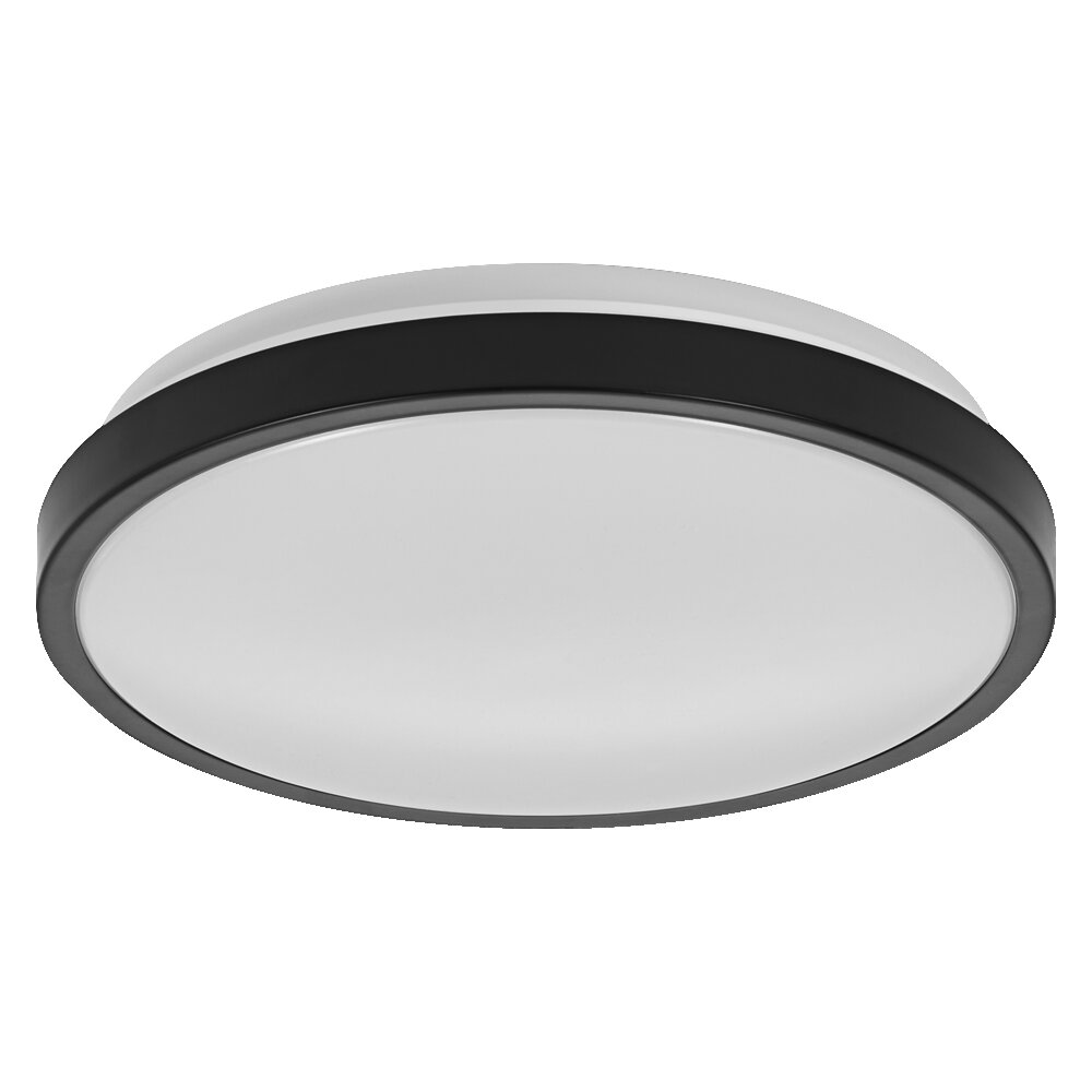 Bathroom Ceiling CCT IP44 300mm Black Click-CCT