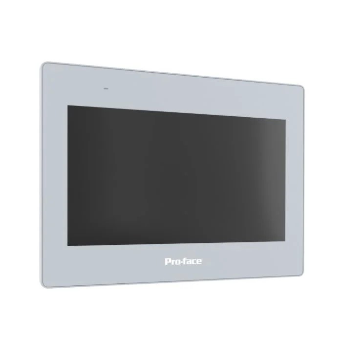 HMI de 10", WSVGA, 16M de cores, analógica, Ethernet I/F x1, COM I/F x2, USB A I/F x1, USB micro-B I/F x1, DC24V