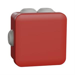 Mureva BOX - security junction box - 7 grommets Ø20 - 80x80x45 mm