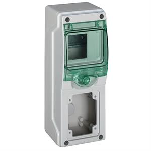 Mureva - Mini-quadros para tomadas - 1 abertura - 1x4 módulos