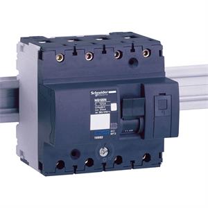 Disjuntor, Acti9 NG125N, 4P, 63 A, C curva, 25 kA (IEC 60947-2)