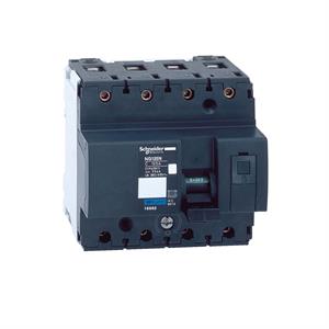 Disjuntor, Acti9 NG125N, 4P, 100 A, C curva, 25 kA (IEC 60947-2)