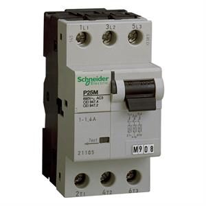disjuntor do motor P25M – 1 A - 3P 3d – disparador termomagnético