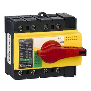 interruptor seccionador Interpact INS40 - 4 pólos - 40 A