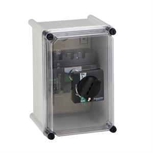 Quadro individual IP55- isolante com comando rotativo - para Interpact INS40-160