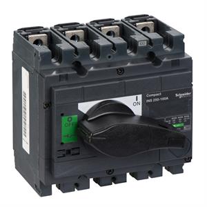 interruptor seccionador Interpact INS250 - 100 A - 4 pólos