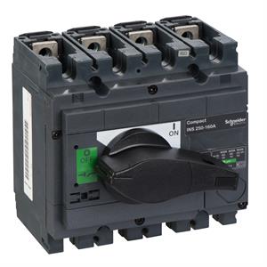 interruptor seccionador Interpact INS250 - 160 A - 4 pólos