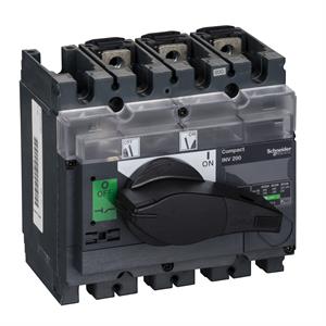 interruptor seccionador Interpact INV200 - 200 A - 3 pólos