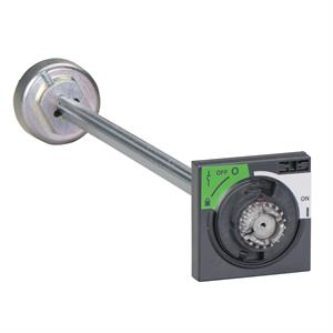Comando rotativo frontal - manípulo preto - para INS630b...2500/INV630b…2500