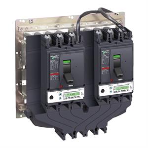 platina de enccravamento mecânico + IVE 48/415VCA - Compact NS400...630