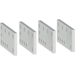 placas para cabos COM terminais 4P