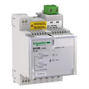 Relés de protecção diferencial RH10M - 220/240VAC 50/60/400HZ S=0.3A IN