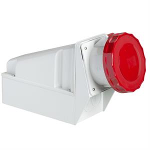 PratiKa industrial socket - 63 A - 3P + N + E - 380...415 V AC - IP67