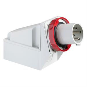 PratiKa industrial plug - 63 A - 3P + E - 380...415 V AC - IP67