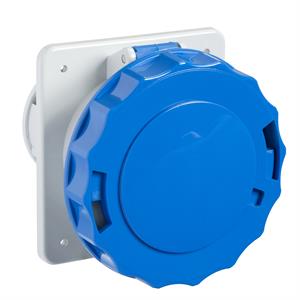 PratiKa industrial socket - 125 A - 3P + E - 200...250 V AC - IP67