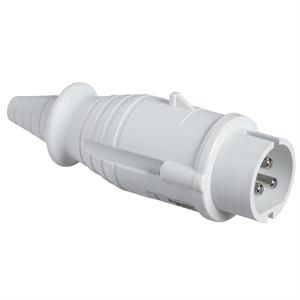 PratiKa wander plug - straight - 16 A - 3P - 40...50 V AC - IP44
