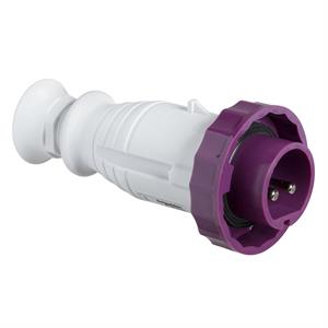 PratiKa wander plug - straight - 16 A - 2P - 20...25 V AC - IP67
