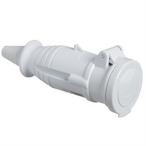 PratiKa wander socket - straight - 16 A - 3P - 40...50 V AC - IP44