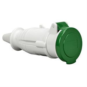 PratiKa wander socket - straight - 32 A - 3P - 20...25 V AC - IP44